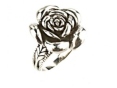 Кольцо в виде цветка, серебро 925 001 02 22-00693 2009 г инфо 7214w.